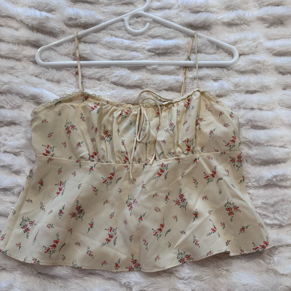 Floral Cami Tank Top